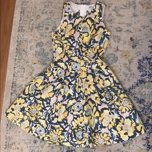 H&M Spring Floral A-Line Dress